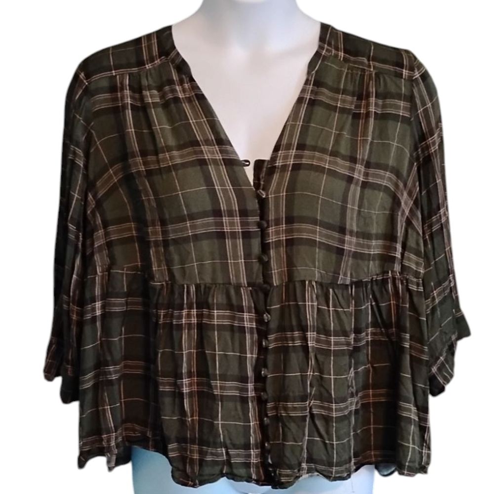 Torrid baby doll button up - Picture 2 of 5